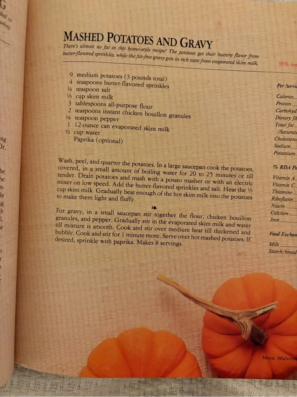 Better Homes and Gardens Family Favorites Made Lighter Cookbook - Like New